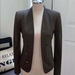 Olive green blazer